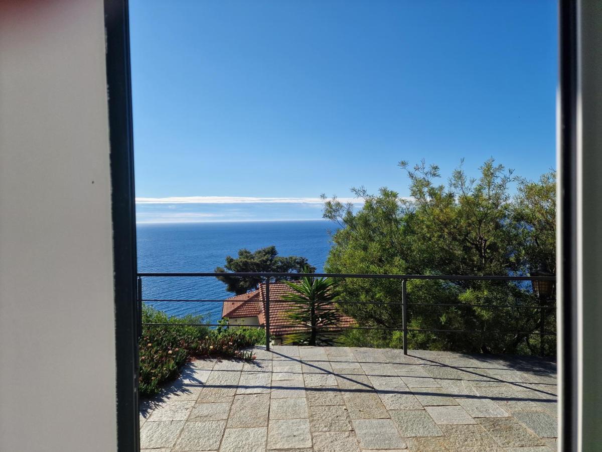 Appartamento In Villa Mimosa Cervo Bagian luar foto