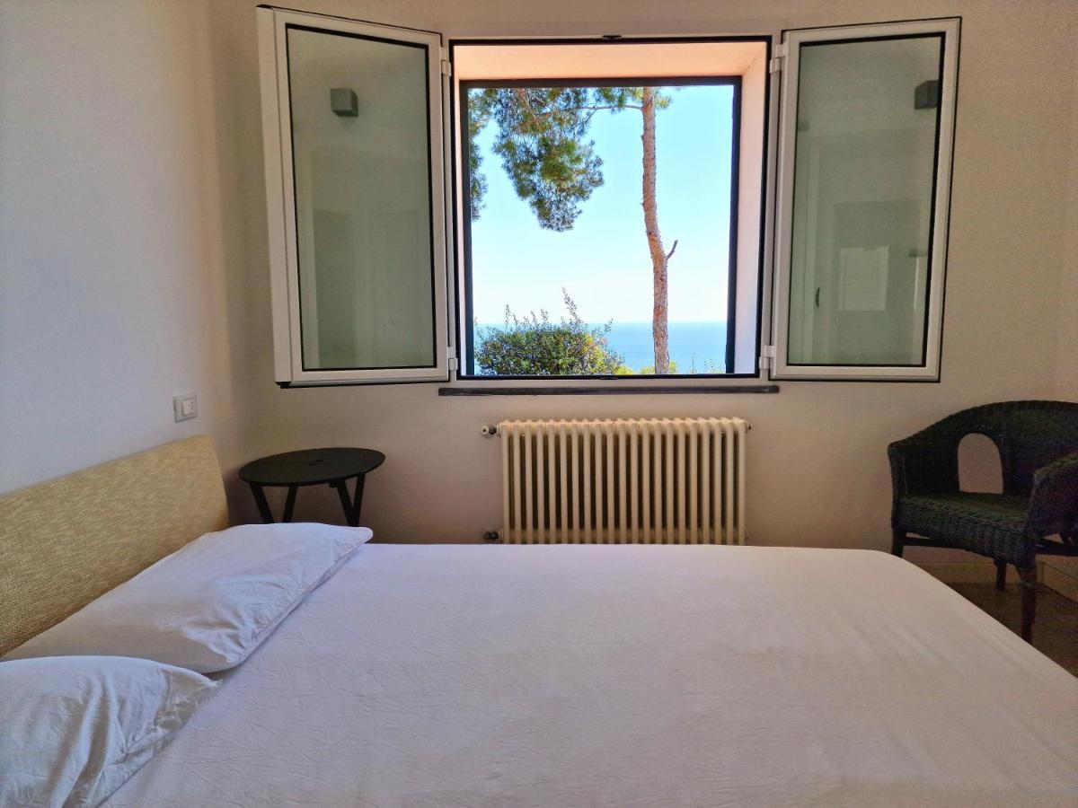 Appartamento In Villa Mimosa Cervo Bagian luar foto